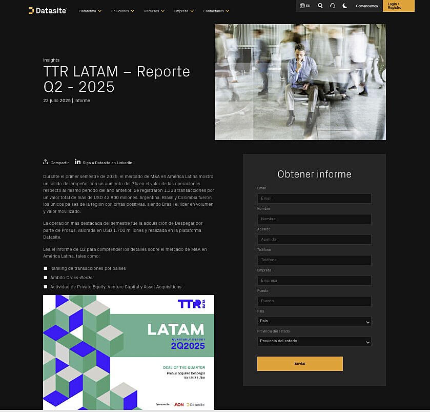 TTR LATAM  Reporte Q2 - 2025